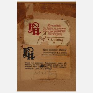 Fritz Leopold Hennig, Bachlauf im Sommer