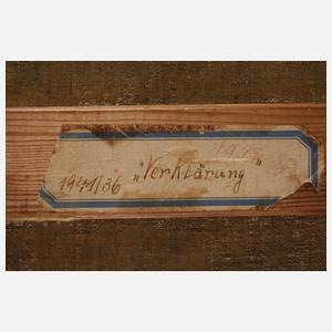 Hanns Herzing, "Verklärung"