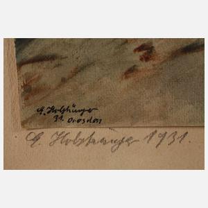 Ernst Holzhäuser, "Auf dem alten Eliasfriedhof"