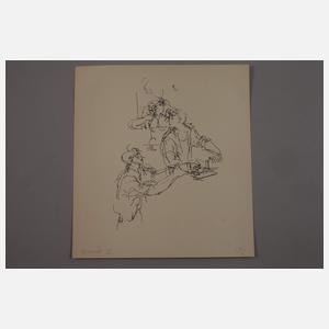 Gitta Kettner, attr., Konvolut Zeichnungen