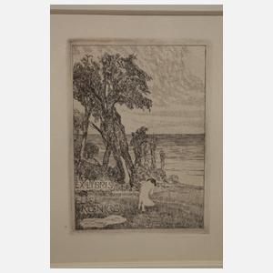 Max Klinger, Zwei Exlibris