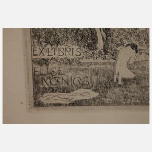 Max Klinger, Zwei Exlibris