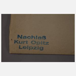 Kurt Opitz, Sitzendes Mädchen