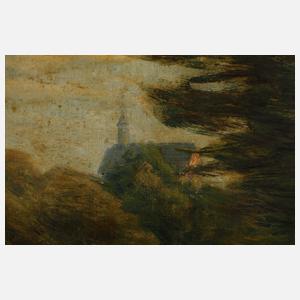 Albin Schlehahn, Schloss zu Jößnitz