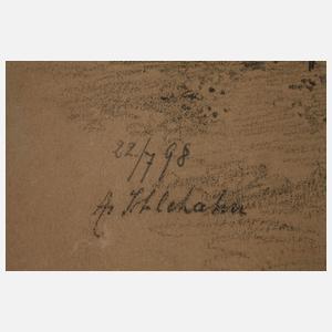 Albin Schlehahn, Konvolut Arbeiten auf Papier