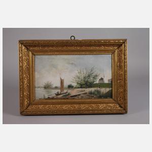 Franz Trautsch, Gohlis an der Elbe bei Dresden