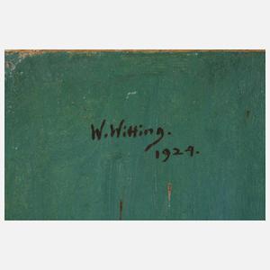 Walther Witting, Damenportrait im Profil