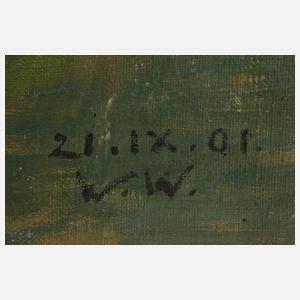 Walther Witting, Waldinneres