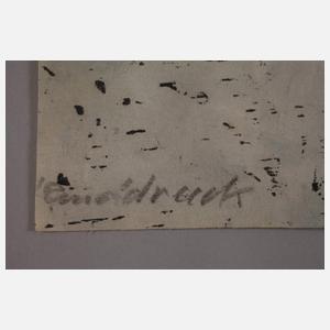 Wilhelm Rudolph, Stehender Frauenakt