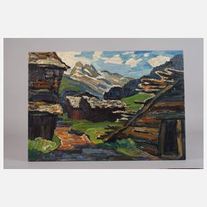 Fredo Bley, Sommerliche Hochgebirgslandschaft