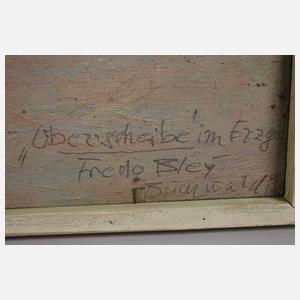 Fredo Bley, "Oberscheibe im Erzgebirge"