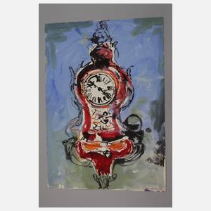 Prof. Ernst Hassebrauk, Französische Pendule