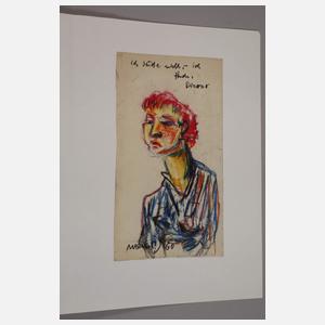 Albert Hennig, Portrait eines jungen Mannes