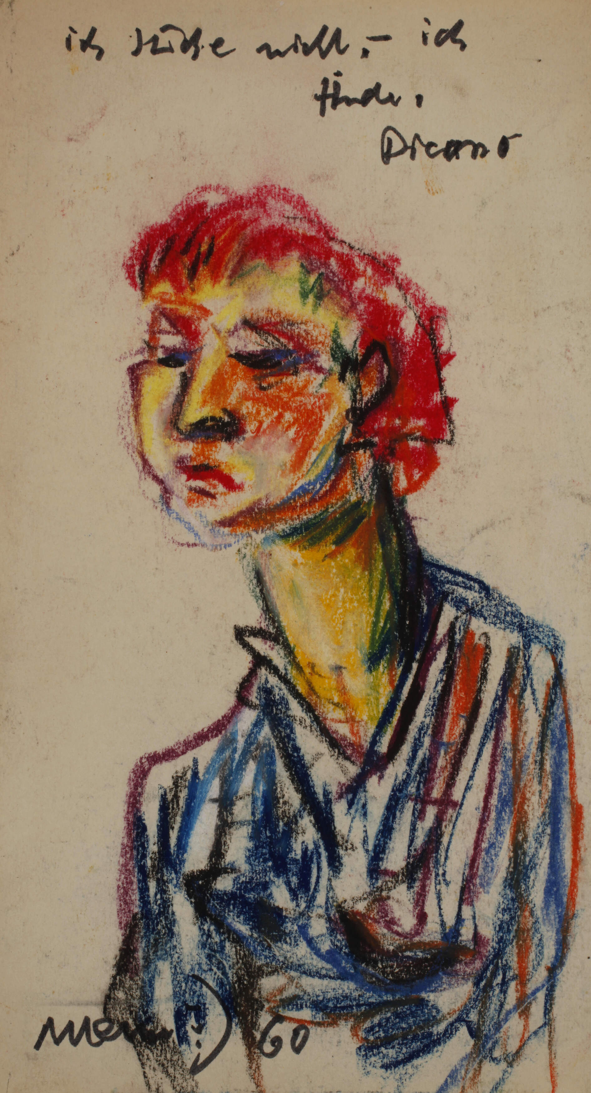 Albert Hennig, Portrait eines jungen Mannes