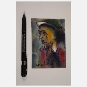 Albert Hennig, Dame mit Hut