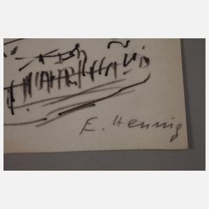 Albert Hennig, In den Weinbergen