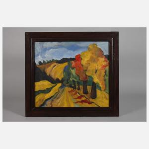 Gerhard Schöpplein, Landstraße im Herbst