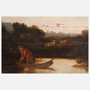 Hendrik Mommers, attr., Bukolische Szene