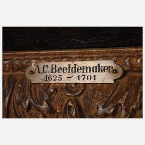 C. Beeldemaker, Jagdhunde zu Füßen einer Ruine