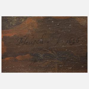 Jacob de Heusch, Italienische Flusslandschaft