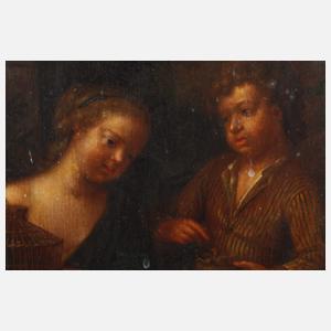 M. Werff, Die jungen Vogelfänger