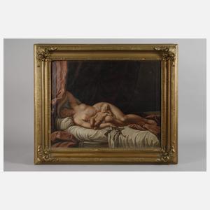 Schlummernde Venus mit Amor