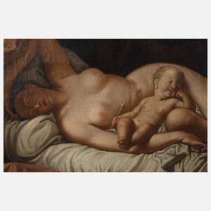 Schlummernde Venus mit Amor