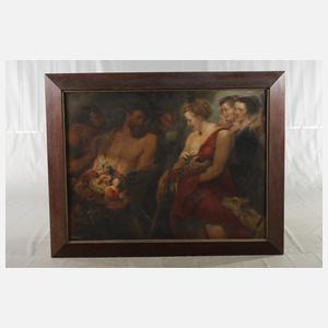 "Dianas Rückkehr von der Jagd" nach Rubens