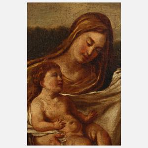 Maria mit Jesuskind und Johannesknaben