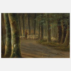 Sommerliche Flusslandschaft