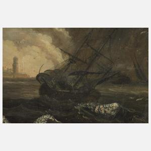 Gewitter an der Küste