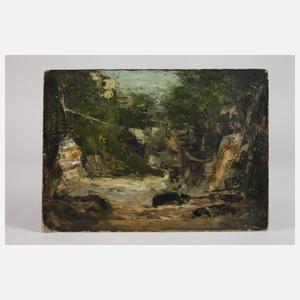 Gustave Courbet, “Wildbach”