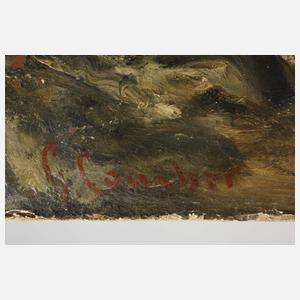 Gustave Courbet, “Wildbach”