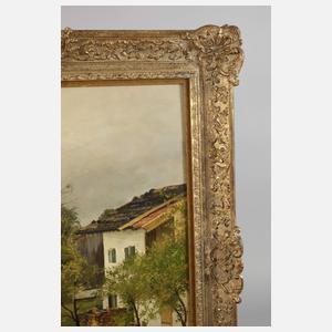 August Fink, Bauernhof bei Lenggries