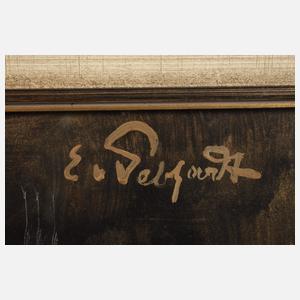 Eduard von Gebhardt, Portraitstudie eines älteren Herrn