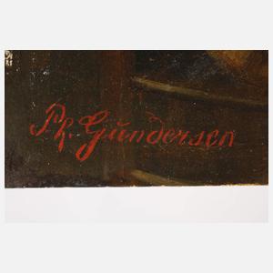 Gundersen, Fischer in der Kneipe