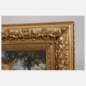 Carl Jutz d.J., Prächtige Villa im Park