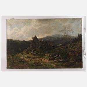 Ferdinand König, „Feuerstein Klippen“ im Harz