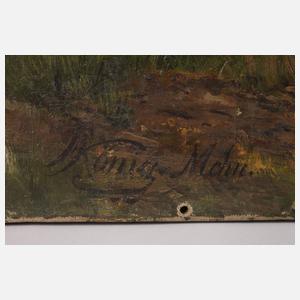 Ferdinand König, „Feuerstein Klippen“ im Harz