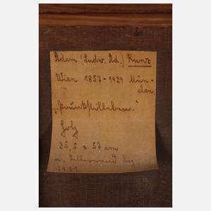 Ludwig Adam Kunz, Tafelstillleben