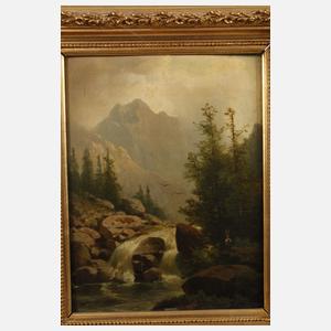 Anton Pick, Paar Gebirgslandschaften