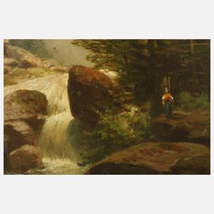 Anton Pick, Paar Gebirgslandschaften