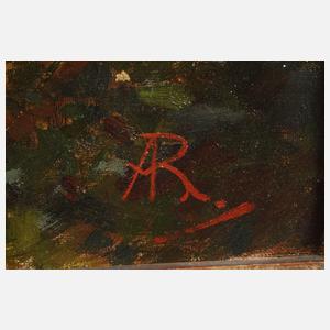 Arthur Rathouis, attr., Bretonischer Teich