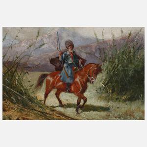 Oskar Schmerling, "Kaukasischer Reiter"