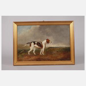 I. H. Smith, Jagdhund in weiter Landschaft