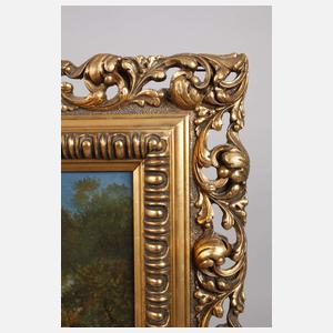 Hirte in arkadischer Landschaft