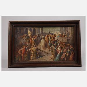 "Christus verlässt das Prätorium" nach Gustave Doré