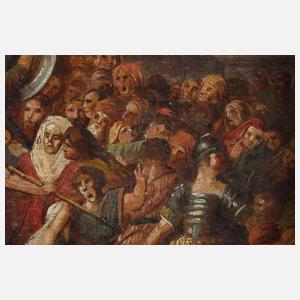 "Christus verlässt das Prätorium" nach Gustave Doré