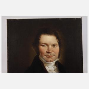Herrenportrait Biedermeier