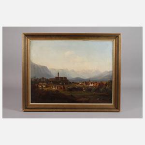 Kleinstadt im Gebirge